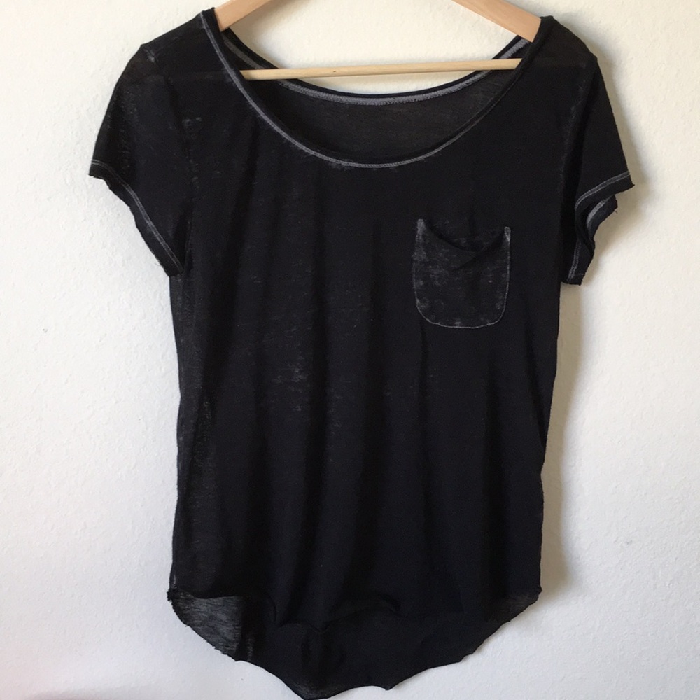 Hollister XS Dark Grey Top